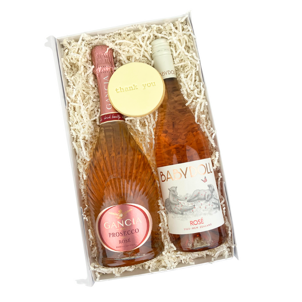 Double Rose Wine Gift Box Celebration Box NZ