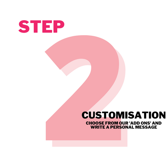 CELEBRATION BOX NZ | STEP TWO Customise your box