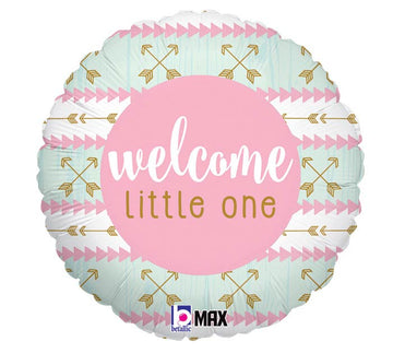 ADD ON: Welcome Little One Pink Balloon