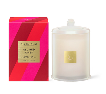 Glasshouse Fragrances All Red Ones Candle 380g