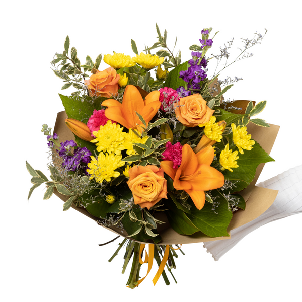 Bright and Bold Flower Bouquet Celebration Box Delivery NZ Wide