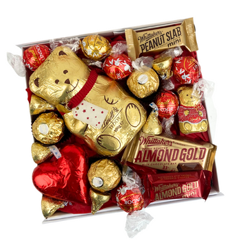 Lindt Teddy Christmas Gift Box | Gift boxes NZ | Delivered NZ Wide | Celebration Box NZ