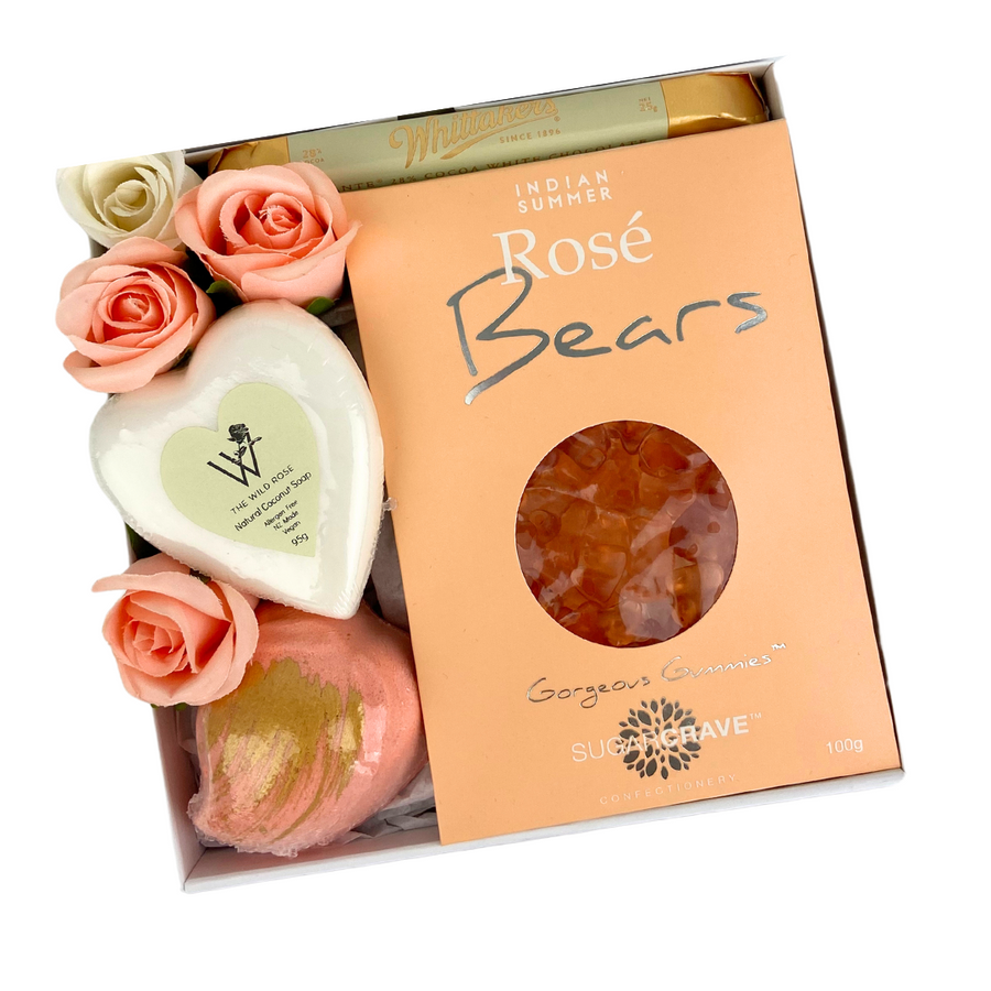 Peachy Kiss-Gift Boxes and sweet treats New Zealand wide-Celebration Box NZ