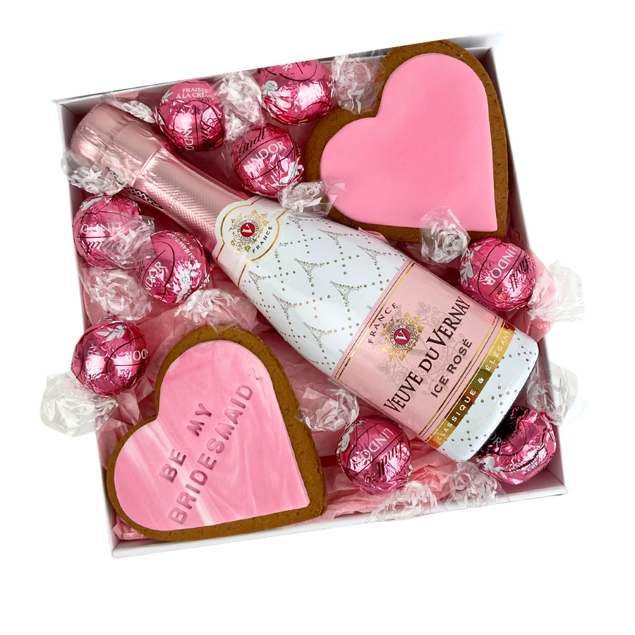 Bridesmaid Proposal Gift Box with Celebration Box. Delivery NZ Wide and Auckland Same Day.
