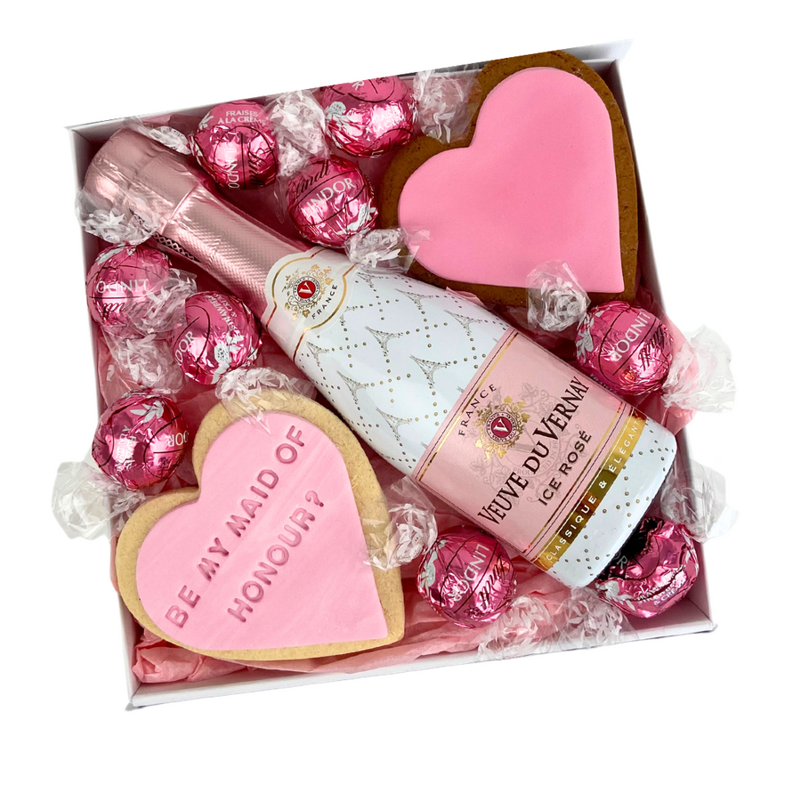 Maid of Honour Proposal Gift Box with Celebration Box. Delivery NZ Wide and Auckland Same Day.