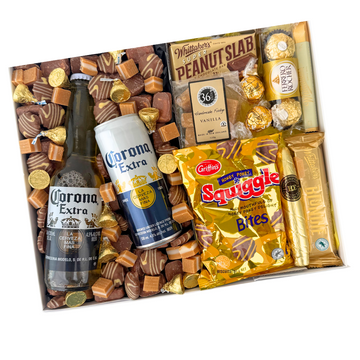 Corona Beer and Chocolate Gift Box | Gift Boxes for Him | Delivered NZ Wide | Celebration Box NZ