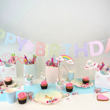 Unicorn Birthday Party Pack | The Perfect Stress Free Party Pack, Delivered NZ Wide | Birthday Party Collection | Birthday Gift Boxes | Celebration Box NZ