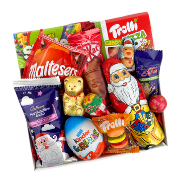 Affordable Chocolate and Sweet Treats Christmas Gift Boxes with Celebration Box. Delivery NZ Wide and Auckland Same Day