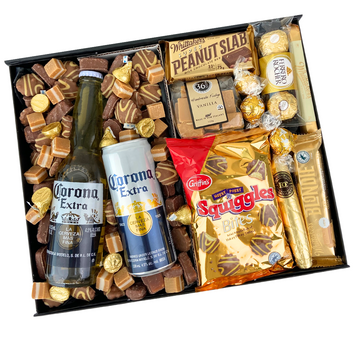 Corona Beer and Chocolate Gift Box | Gift Boxes for Him | Delivered NZ Wide | Celebration Box NZ