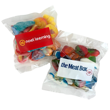 Corporate Logo Lollie Bags | The perfect corporate gifts | Delivered NZ Wide | Celebration Box