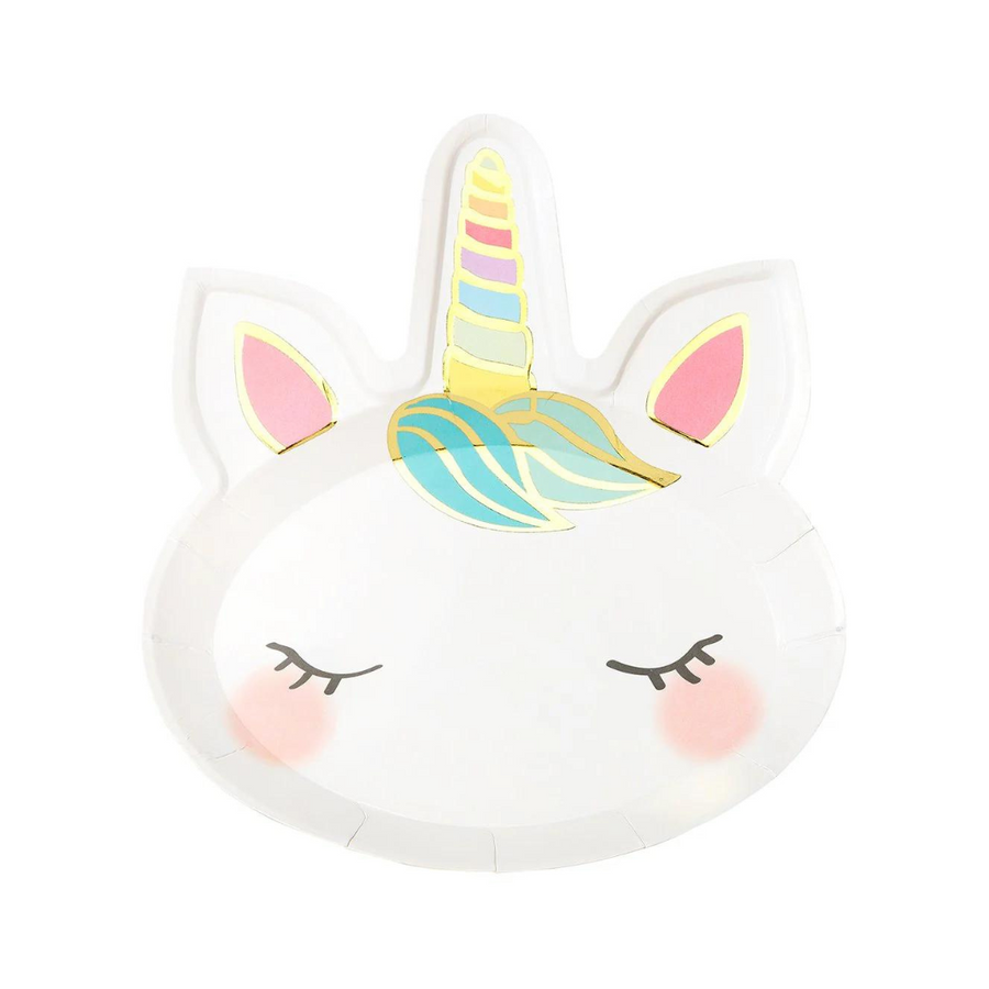 Unicorn Birthday Party Plates | Delivered NZ Wide | Birthday Party Collection | Birthday Gift Boxes | Celebration Box NZ