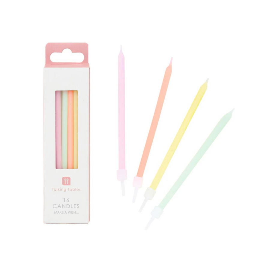 Pastel Birthday Party Candle | Delivered NZ Wide | Birthday Party Collection | Birthday Gift Boxes | Celebration Box NZ