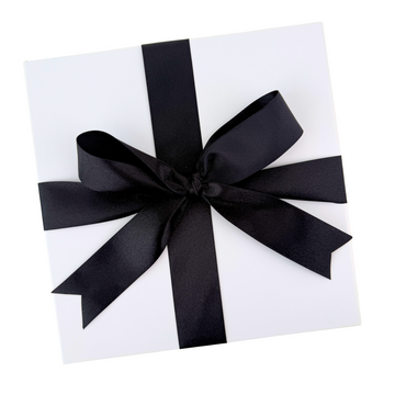 ADD ON: Black Satin Ribbon