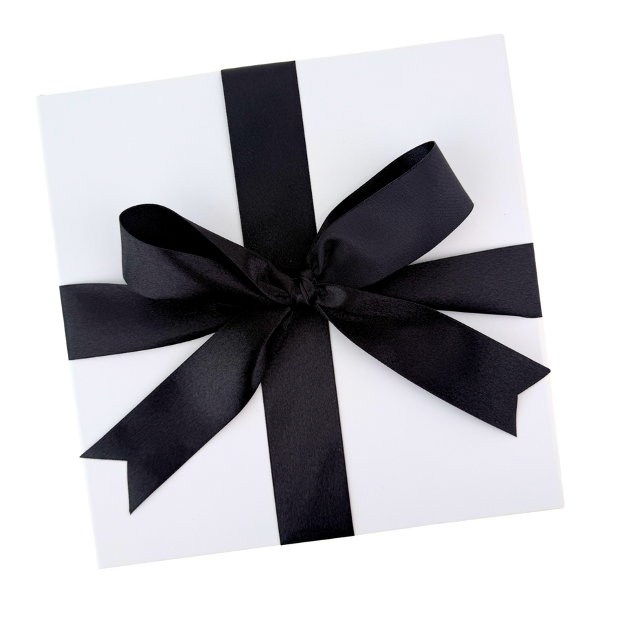 ADD ON: Black Satin Ribbon