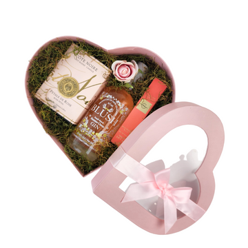 Blushing Heart Gift Box