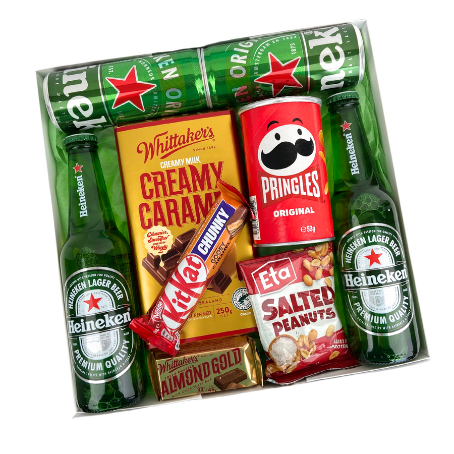 Beer Gift Box for the Boys. Celebration Box Gift Box Delivery NZ Wide and Auckland Same Day.