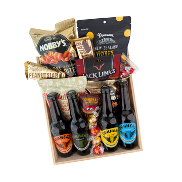 gift box craft beer and snacks