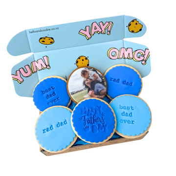 Happy Father's Day Cookie Box