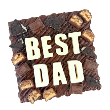 BEST DAD Loaded Brownie