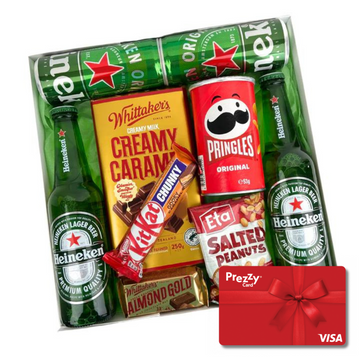 For The Boys Gift Box with Visa Prezzy Card | Celebration Box NZ