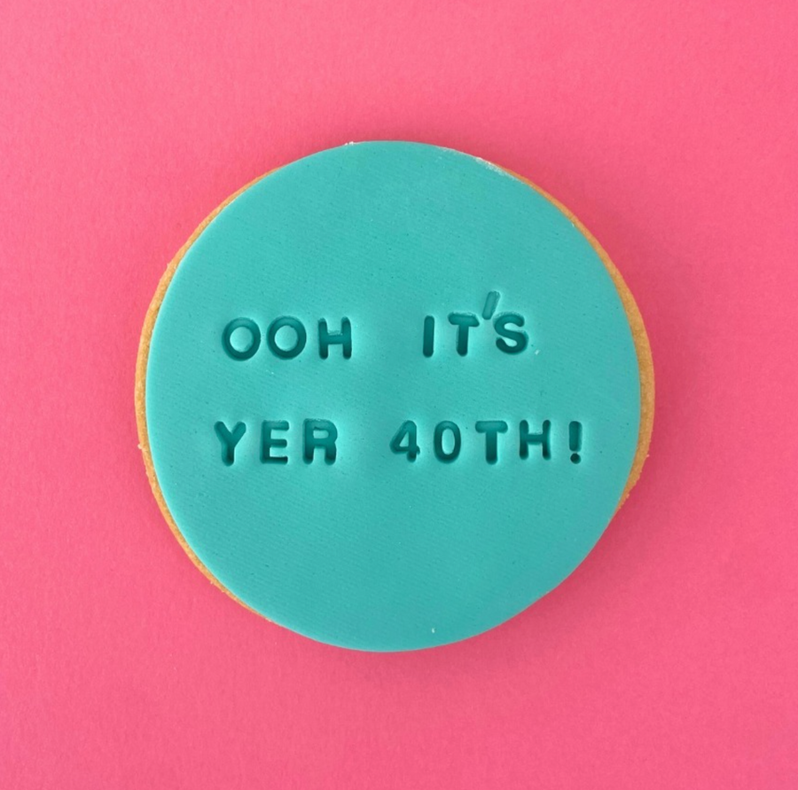 Individual Personalised Text Cookie