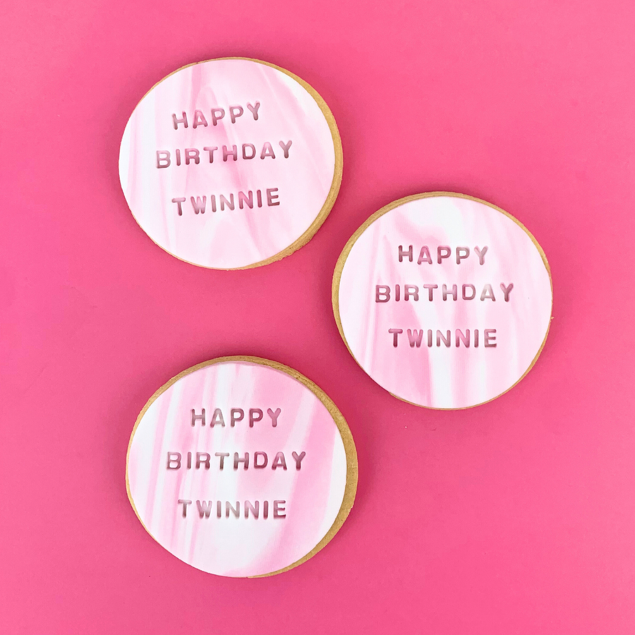Custom Text Cookies Personalised Text Cookies for Events NZ