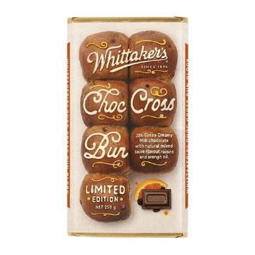 ADD ON: Whittaker's Choc Cross Bun Chocolate
