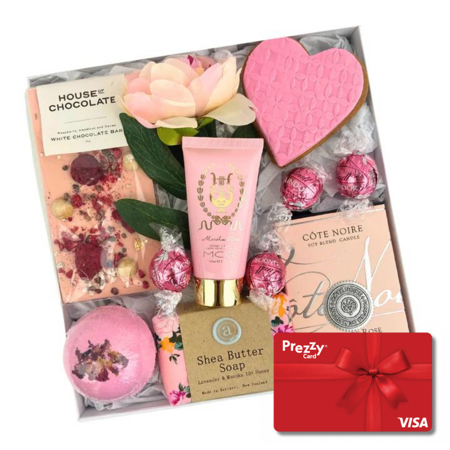 Spoil Her Gift Box with Visa Prezzy Card | Celebration Box NZ