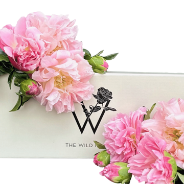 Peony Flower Gift Box