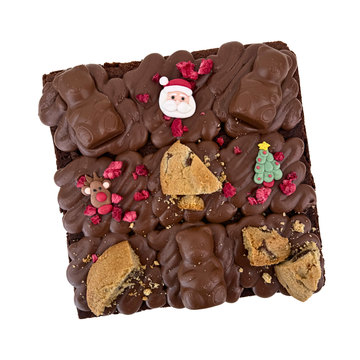 Christmas Loaded Brownie