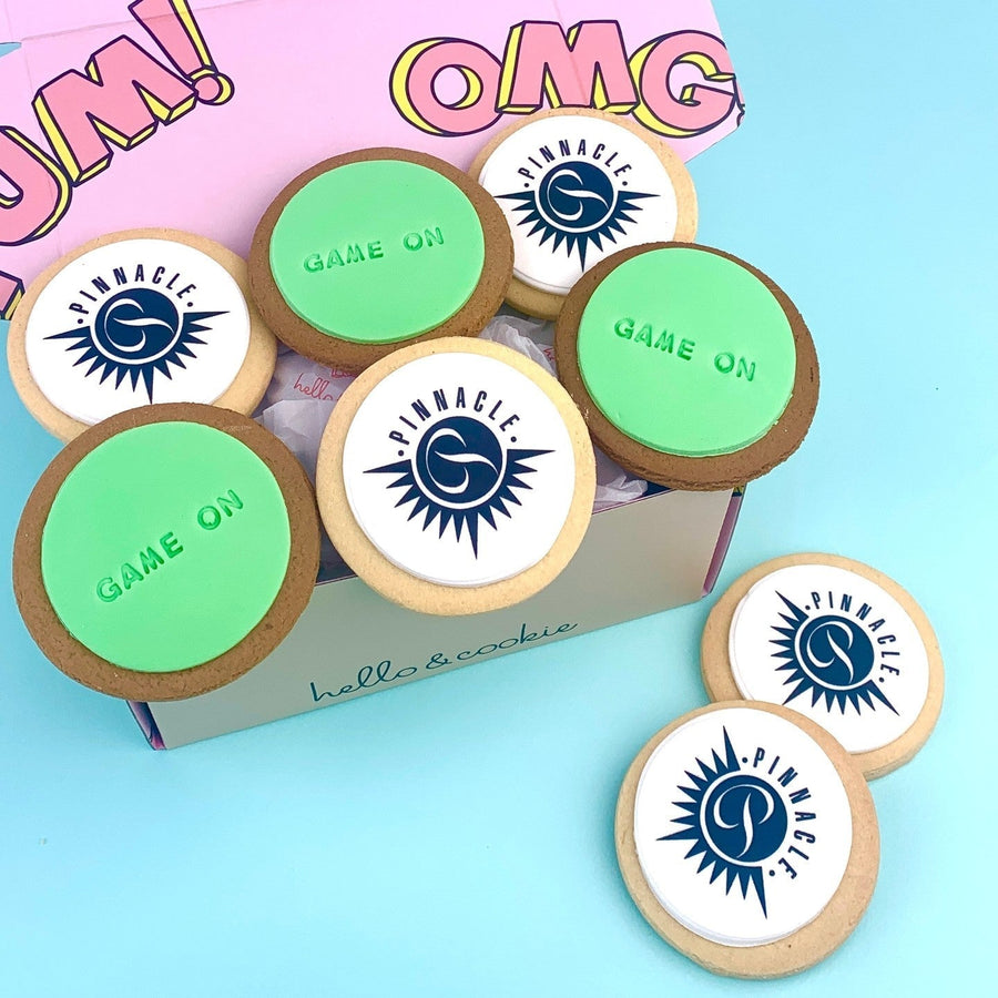 Branded Cookie 6 Pack Gift Box - Hello & Cookie - Cookies