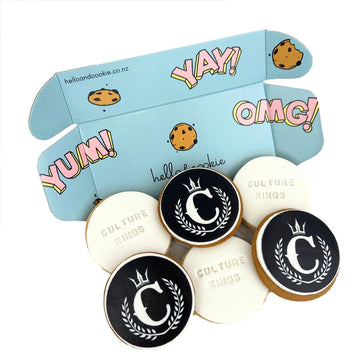 Branded Cookie 6 Pack Gift Box - Hello & Cookie - Cookies