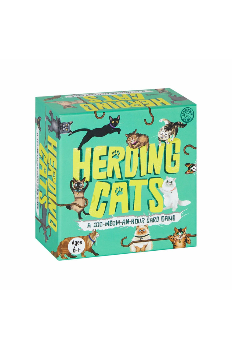 Herding Cats a 100 meow an hour card game for kids and children | 12 player card game | card games for kids nz | Celebration Box nz
