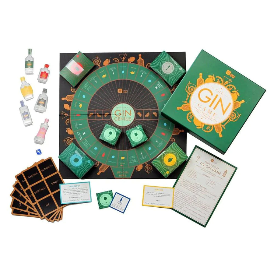 The Gin Game | Board game to match your favourite drink | Celebration Box NZ | Delivered NZ Wide