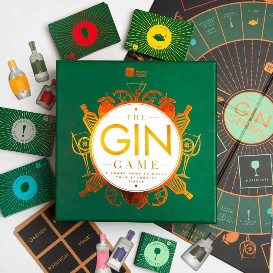 The Gin Game | Board game to match your favourite drink | Celebration Box NZ | Delivered NZ Wide