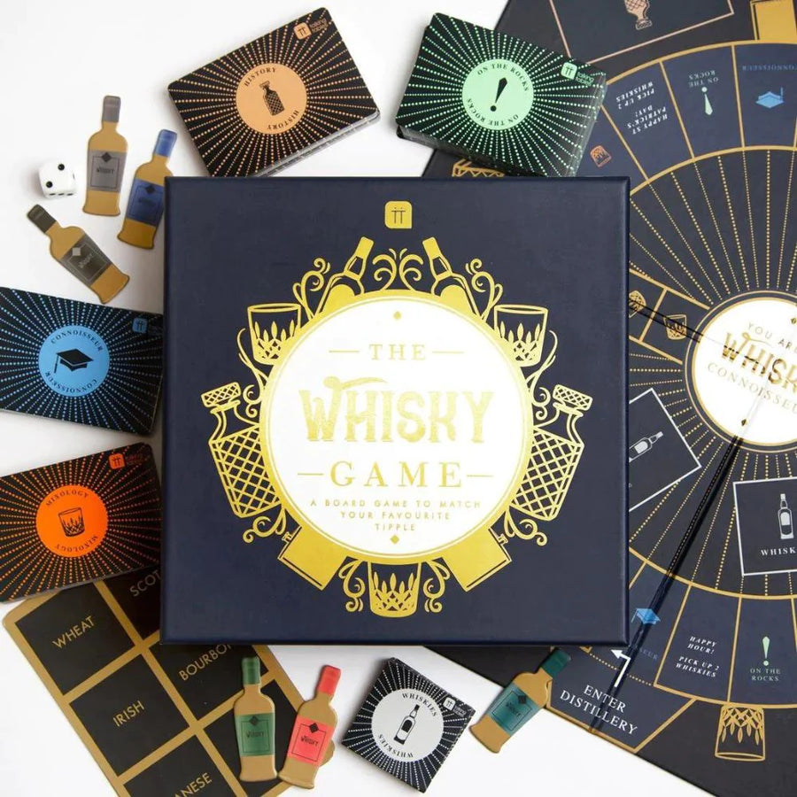The Whiskey Game | Board game to match your favourite drink | Celebration Box NZ | Delivered NZ Wide