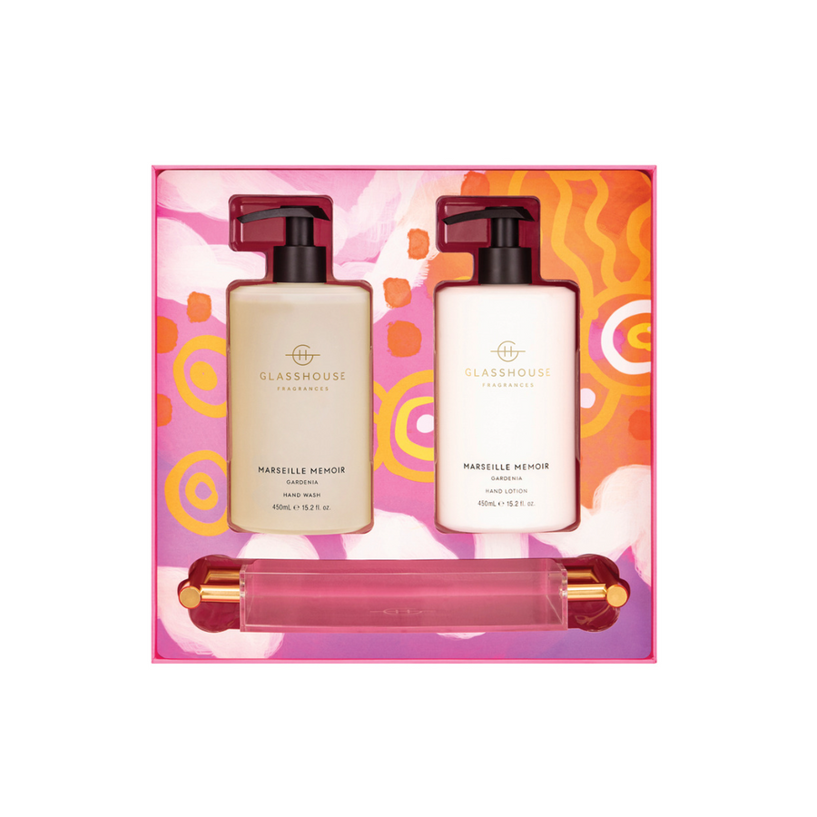 Glasshouse Fragrances Marseille Memoir Hand Care Duo | Celebration Box NZ