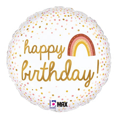 ADD ON: Happy Birthday Boho Balloon (URGENT COURIER ONLY)