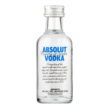 ADD ON: Miniature Absolut Vodka 50ml-Gift Boxes and sweet treats New Zealand wide-Celebration Box NZ