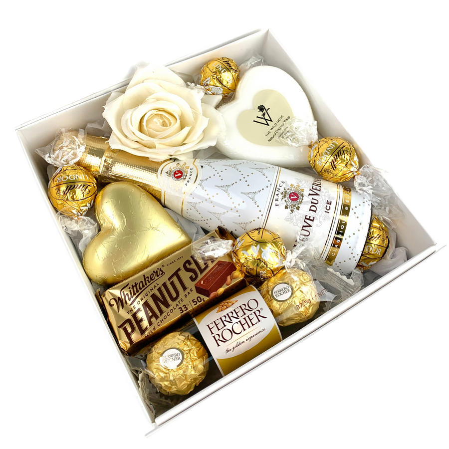 Sweet Treats and Alcohol Gift Box with Celebration Box. Delivery NZ Wide and Auckland Same Day.