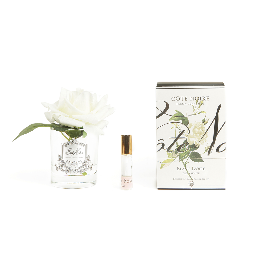 Côte Noire French Rose - White Ivory-Gift Boxes and sweet treats New Zealand wide-Celebration Box NZ