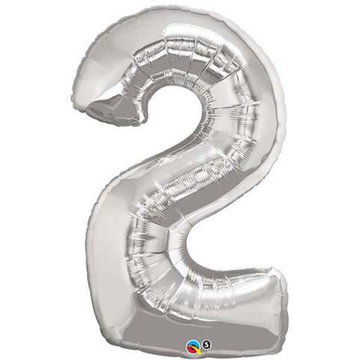 ADD ON: Number 2 Balloon (Auckland Only)-Gift Boxes and sweet treats New Zealand wide-Celebration Box NZ