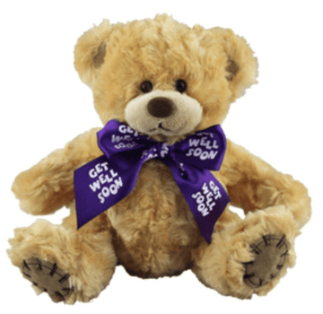 ADD ON: Get Well Soon Teddy Bear-Gift Boxes and sweet treats New Zealand wide-Celebration Box NZ